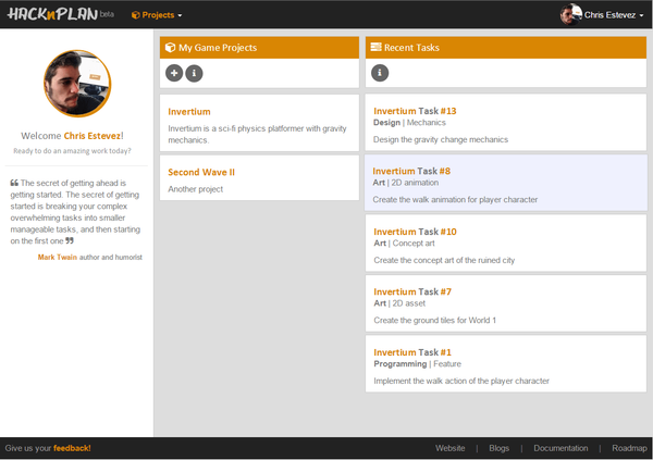 Welcome to HacknPlan!