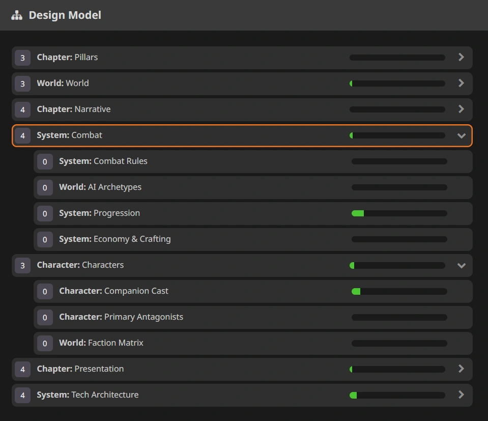 Turn Game Design Into Executable Work